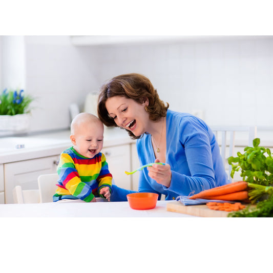 mum feeding infant