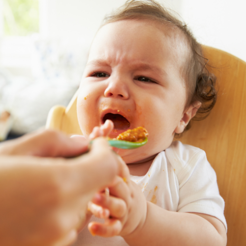 Coping with a fussy eating baby or toddler