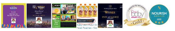 Collection of baby food and business awards won by Baby Likes brand