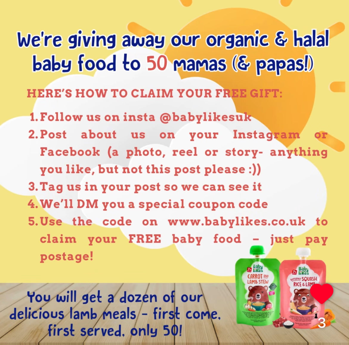 Baby Likes gives away free pouches to Muslim parents