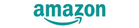 Amazon logo highlighting that Baby Likes organic halal baby food pouches are available for purchase on Amazon