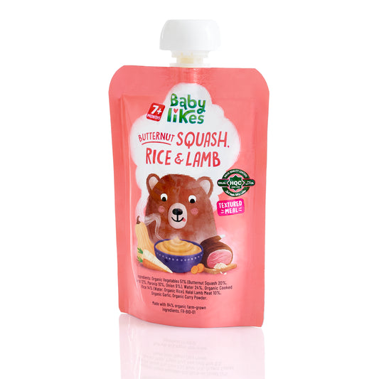Halal Baby Food organic puree for babies 7, 8, 9 months plus
